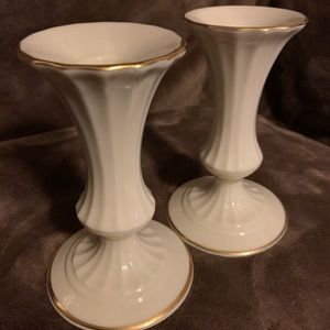 Lenox Classic 5” candlestick pair